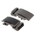 thumbnail image 4 of Men's Automatic Slide Buckle Ratchet Belt Buckle for Belt Strap Gray, 4 of 8