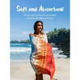 thumbnail image 5 of OCOOPA Diveblues Microfiber Beach Towels,Fast-Dry Sand Free Oversized Beach Towel,71" x 32", 5 of 7