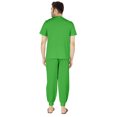 thumbnail image 4 of Inkmeso SolidPajama Set For Mens Short Sleeve Sleepwear Round NeckNightwearPj Set, 4 of 7