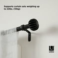 thumbnail image 6 of Umbra Finn 1" Expandable Curtain Rod 42"-120", 6 of 12