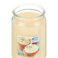 thumbnail image 5 of Mainstays Vanilla Scented Single-Wick Large Glass Jar Candle, 20 oz., 2-Pack, 5 of 8