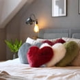 thumbnail image 4 of IOTdou Heart Pillow Valentine's Day Pillow Love Plush Throw Pillow 15.8 inch Decorative Cushion for Home Office Couch Valentines, 4 of 6