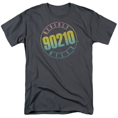 Beverly Hills 90210 Color Blend Logo 80s CBS TV Show Adult T-Shirt Tee