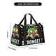 thumbnail image 3 of Fotbe I Love With Autism Bolsa de Viaje con Estampado, Bolsa de Fin de Semana para Mujer con Compartimento para Zapatos, Bolsa de Gimnasio con Bolsillo Húmedo, 3 of 7