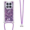 thumbnail image 1 of Funda FOXDOCK para Xiaomi Redmi Note 14 Pro 5G con Cuerda Ajustable, Brillo Líquido, Protección Antigolpes y Lente – Ideal para Regalo, 1 of 6