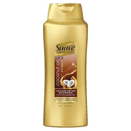 Suave Professionals Coconut Oil Infusion Damage Repair Shampoo, 28