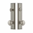 thumbnail image 4 of Grandeur Fifth Avenue Tall Plate Single Cylinder One Piece Knobset with Knob, 4 of 6