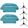 thumbnail image 1 of Mosiee 2 Mop, 4 Side Brush For Tomefon Tf-G85 Robot Vacuum Cleaner, 1 of 9