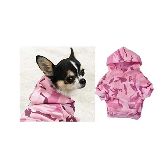 Pink Camo Dog Collars Bandana Leads Hoodies or Bone Toy Choose Item or Add All 5 (Hoody - xSmall)