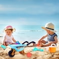 thumbnail image 4 of De Juguetes De Playa, Juego De Arena, Juguetes De Baño Para Bebés, Moldes De Arena Para Niños, Juego De Playa De Jardín De Verano 6 Piezas Moyic FN007201-01, 4 of 6