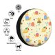 thumbnail image 4 of Balery Colorful Cartoon Snail Cubiertas para Neumáticos - Protector Resistente para Neumáticos de Camioneta, SUV, Remolque, Camper y RV-16 inch, 4 of 6