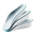 thumbnail image 6 of Eosunjian 2 Pairs 2.5CM Height Increasing Insole Shoe Heel Lift Insert Height Elevator Invisible Men Women Arch Support Inner Sole Orthopedic Cushioning Foot Pad (Womens), 6 of 13