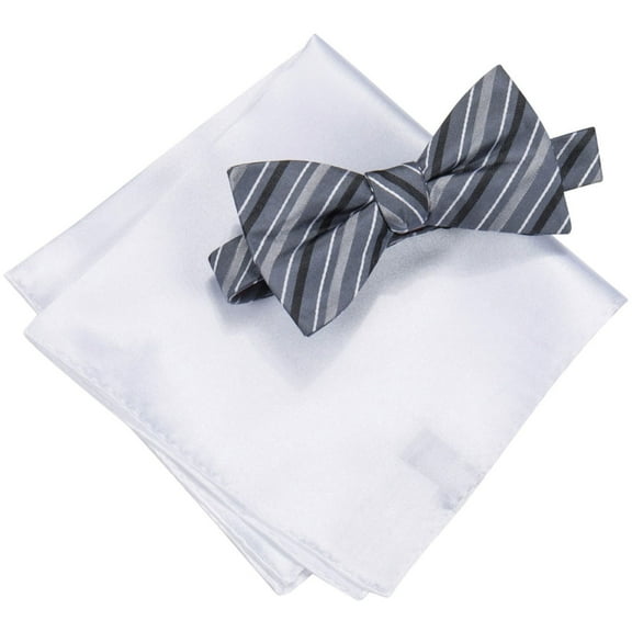 Alfani Mens 2-Piece Neck Tie Set, Black, One Size