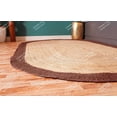thumbnail image 6 of Chouhan Rugs Natural Jute Brown Bordered Rug Bohemian Rug Decor Rug Handwoven Rug Custom Rug Decorative Rug, 6 of 6