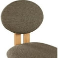 thumbnail image 5 of Meridian Furniture Napa Olive Boucle Fabric Dining Chair (Set of 2), 5 of 8