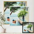 thumbnail image 4 of A Beautiful Summer Day With Gondola In Venice 16 in x 16 in Framed Painting Canvas Art Print, by Designart, 4 of 5