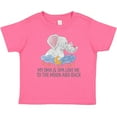 thumbnail image 3 of Inktastic My Oma and Opa Love Me to the Moon and Back Elephants Boys or Girls Baby T-Shirt, 3 of 5