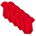 thumbnail image 1 of Body Clementine Premium Manga Corta Paquete de 5 Rojo NB, 1 of 1
