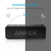 Anker SoundCore Bluetooth Speaker with 24-Hour Playtime, 66-Foot Bluetooth Range & Built-in Mic, Dual-Driver Portable Wireless Speaker with Low Harmonic Distortion and Superior Sound