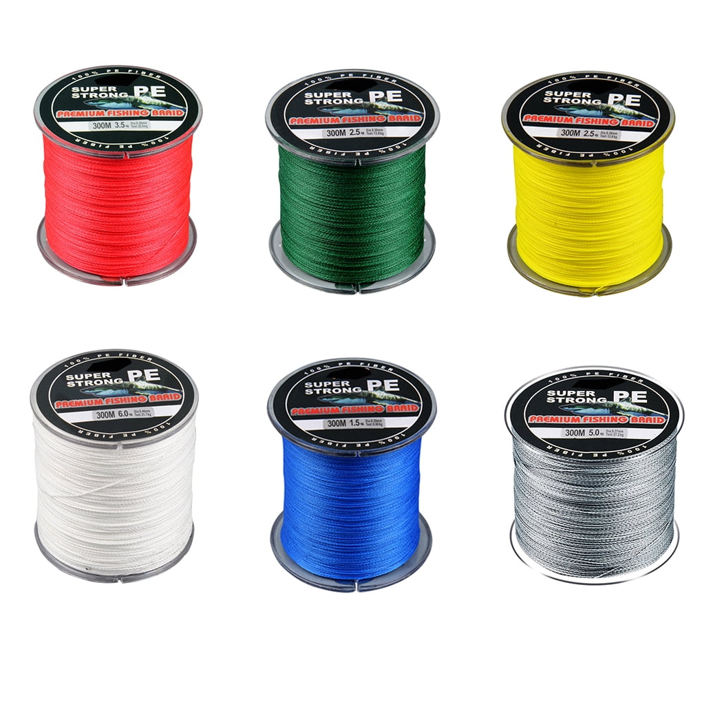4 Strands 100m Fishing Line PE Braid Multifilament Thread Angling Accessories 