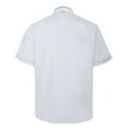 thumbnail image 6 of TopTie Unisex Short Sleeve Chef Coat Jacket, White, 6 of 6