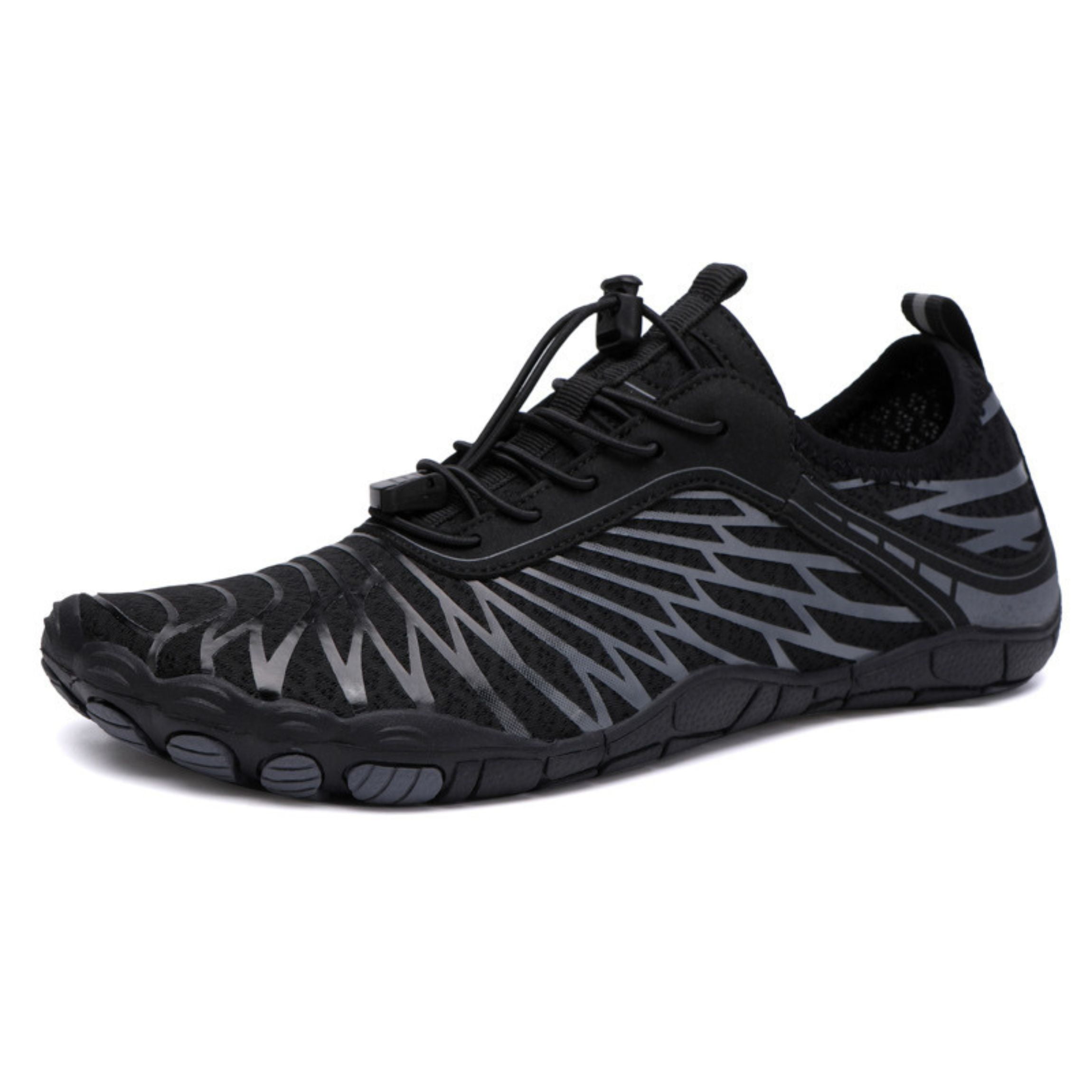 BERANMEY Pro Barefoot Shoes for Women & Men Wide Toe Box Hiking Water Shoes Non-Slip Breathable Barefoot Swim Surf Shoes for Beach Pool Aqua Running & Walking Fast Drainage & Waterproof Design