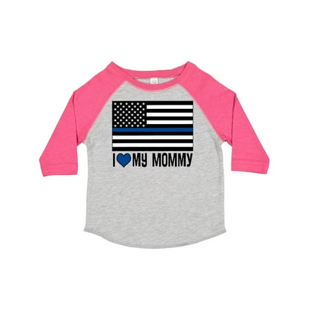 

Inktastic Police Officer Mommy Law Enforcement Gift Toddler Boy or Toddler Girl T-Shirt
