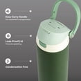 thumbnail image 5 of TAL 24oz Stainless Steel 2-in-1 Water Bottle with Straw and Chug Lid, Green, 5 of 11