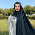 thumbnail image 2 of WHEANG Breathable Head Wraps for Women Muslim Solid Color Long Scarf Wrap Summer Cooling Scarf All-day Comfort Cotton Lightweight Scarf for Women Multicolor 2026 Sales Under $1, 2 of 2