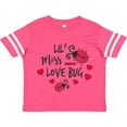 thumbnail image 3 of Inktastic Lil Miss Love Bug with Lady Bug and Hearts Girls Toddler T-Shirt, 3 of 5