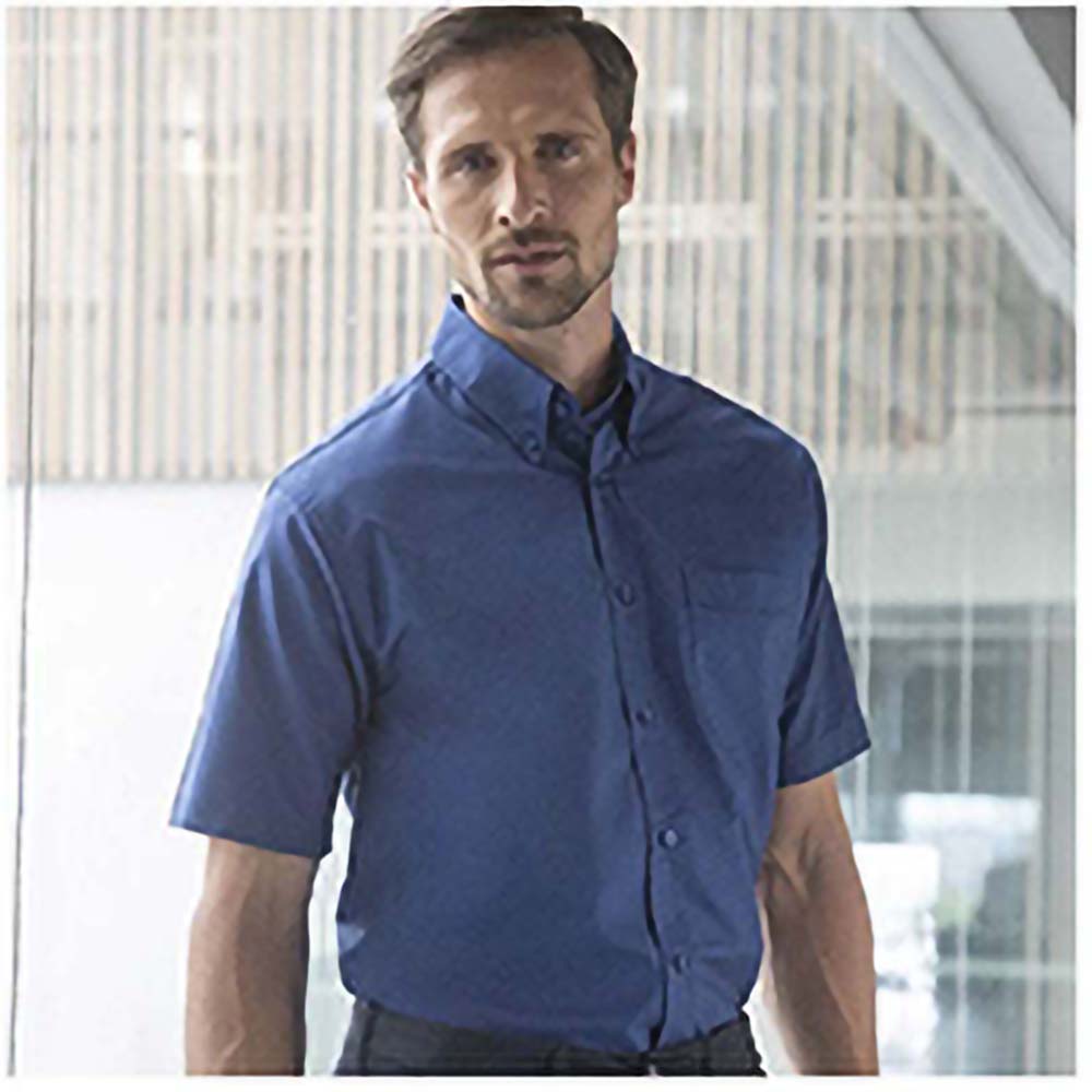Henbury Mens Short Sleeve Classic 