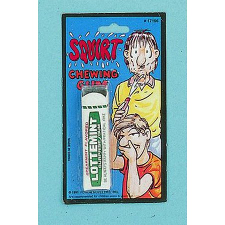 - Squirt Chewing Gum Novelty Joke Accessory By Forum Novelties
