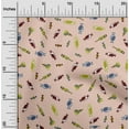 thumbnail image 1 of oneOone Cotton Jersey Light Brown Fabric Candy Stick Kids Diy Clothing Quilting Fabric Print Fabric By Yard 58 Inch Wide, 1 of 4