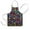 Colorful Animal Footprints, variant on Chihuahua Dog and Flower Kids Aprons for Girls and Boys,Adjustable Neck Strap Toddler Aprons for Kids Cooking Baking