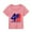 Pink, variant on Gubotare Girls Tees 4th of July Shirt Toddler Baby Boys Girls American Flag Patriotic Tshirt Little Kids Cotton Tee Clothes 5T 6T,Grey 5-6 Years