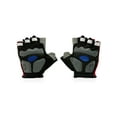 thumbnail image 2 of GEARONIC TM Ciclismo Hombres Mujeres Bicicleta de montaña Medio dedo Almohadilla de gel Antideslizante Absorbe los golpes Transpirable Ciclismo Ciclismo Guantes deportivos al aire libre - Rojo M Inevent SH1106-121, 2 of 5