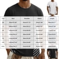 thumbnail image 7 of LIaqionyy Big and Tall T Shirts for Mens Casual Loose Workout Short Sleeve Running Tee Shirt Summer Tops XXXXXL, 7 of 7