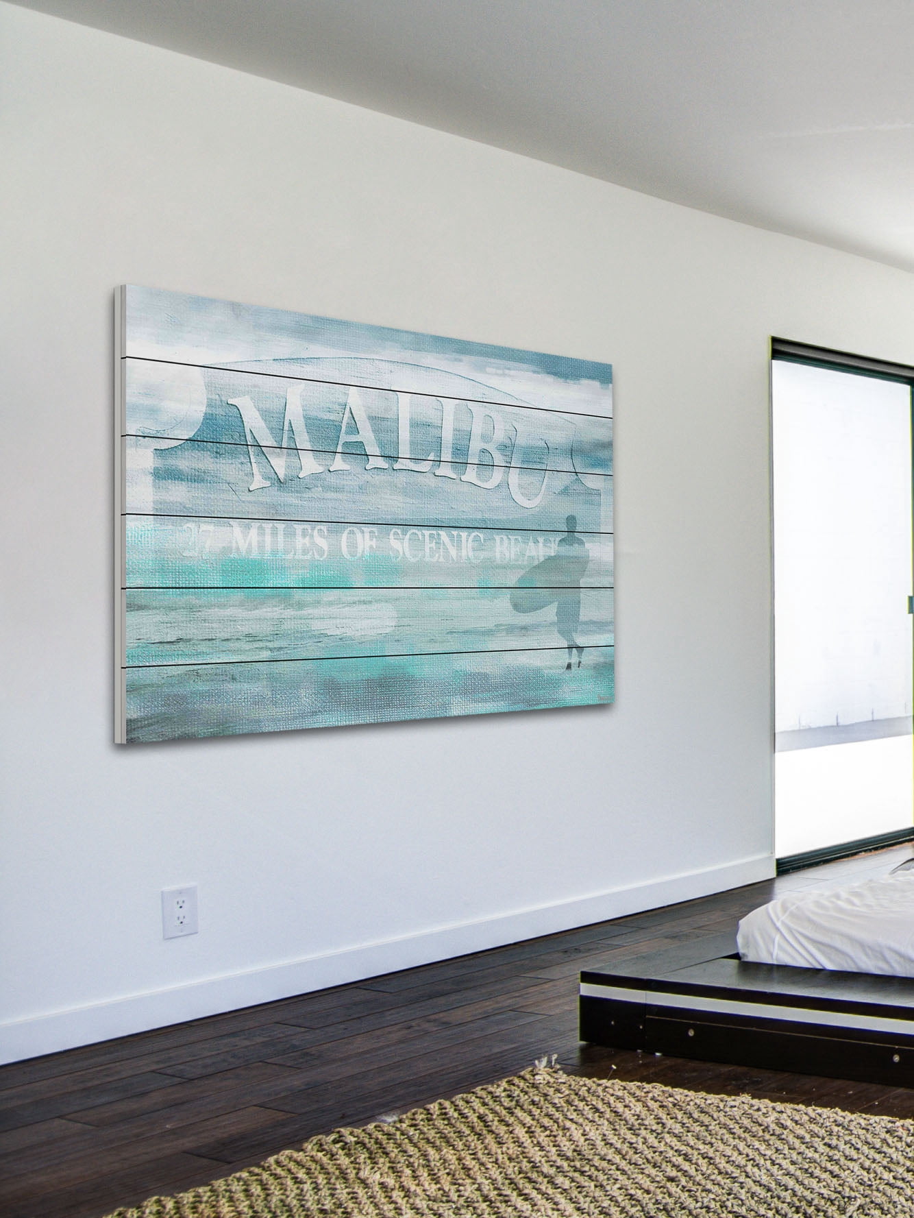 Parvez Taj - "27 Miles" Print On White W