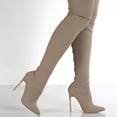 thumbnail image 2 of Invierno Paisley Mujer Botas Moda Paisley Punta puntiaguda Punk Tacones altos y delgados Calcetín Botas Sobre la rodilla Botas Otoño Botas De Mujer38 Gao Jinjia LED, 2 of 2