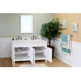 thumbnail image 3 of Bellaterra Home 60 in Double sink vanity-wood-white, 3 of 5
