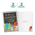 thumbnail image 3 of Tree-Free Greetings Teacher Appreciation Greeting Card 2 Pack, 5x7, Never Be Erased (GT64435), 3 of 7