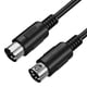 thumbnail image 2 of Paquete de 3 cables MIDI Heams Premium de 1,8 m, macho a macho, 5 pines, 2 of 7