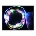 thumbnail image 1 of Cadena de luces LED con cable de cobre, lámpara con caja de pilas de botón CR2032, luces navideñas con cable de cobre, cadena de luces decorativas para jardín y exterior, 1 of 6