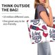 thumbnail image 2 of Fotbe Red Wine Glass Bottle Bolsa Tote Estética de Lona con Estampado para Mujer - Bolsa Reutilizable de Hombro Casual para Vacaciones, Compras, Trabajo y Gimnasio, 2 of 8