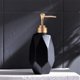 thumbnail image 2 of Dispensador de jabón líquido de cerámica, botella con bomba, dispensador de loción recargable, contenedores para cocina, baño, fregadero de encimera (negro) BRI Rojo Verde, 2 of 5