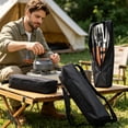 thumbnail image 5 of Grill Tool Storage Bag,Waterproof Tear-Resistants Storage Bag for Camping Hiking BBQ Party 19.7x3.9x3.9 Inch, 5 of 7