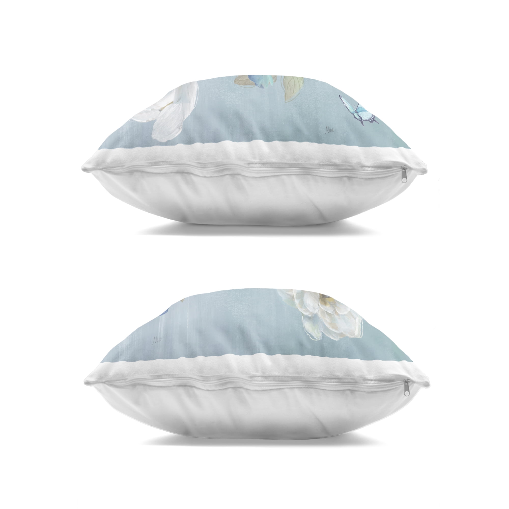 Stupell Industries Nature's Tranquility Florals 2 Piece Decorative Printed Throw Pillow Set, design by Nan, 18 x 7 x 18