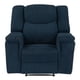 thumbnail image 1 of Sillón Reclinable Konrad 1 Plaza Gris Azul Marino, 1 of 11