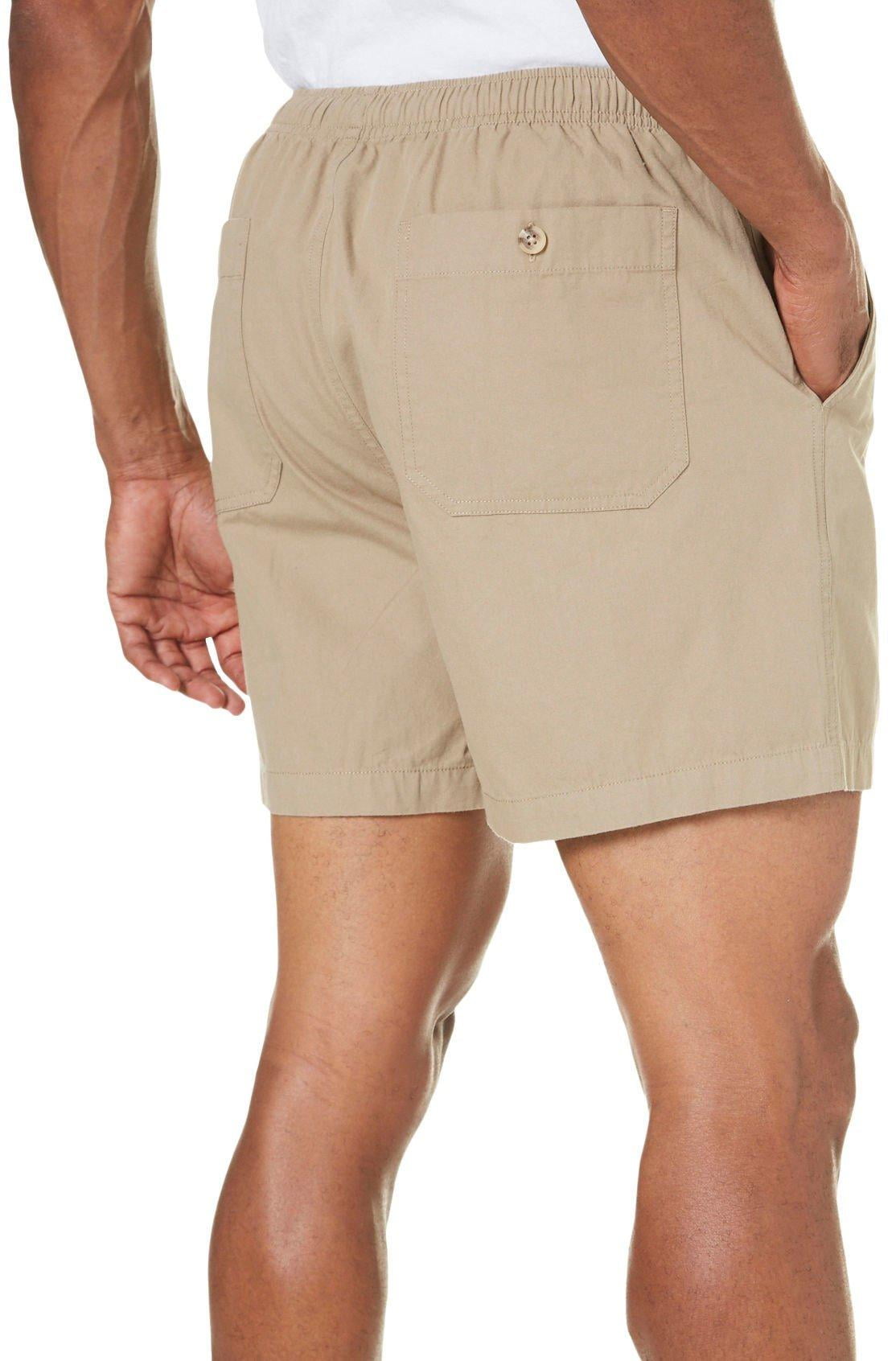 windham pointe mens elastic waist shorts