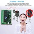 thumbnail image 4 of Graflsoa 4-Channel 433MHz Wireless Remote Control Switch with 1527 Chip for Home Automation, Motor Control, and LED Lighting, Includes 2 Remotes, Model AK-RK04S-II+AK-FS04A*2 V3.0, 4 of 6